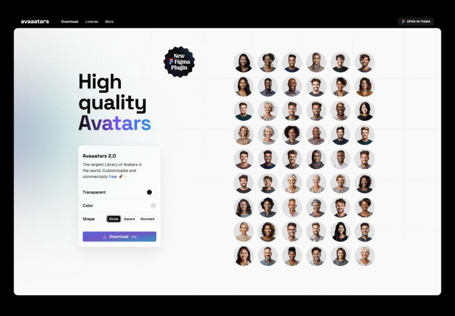 600+ Avatars Customisable and HQ 600+头像可自定义可商用