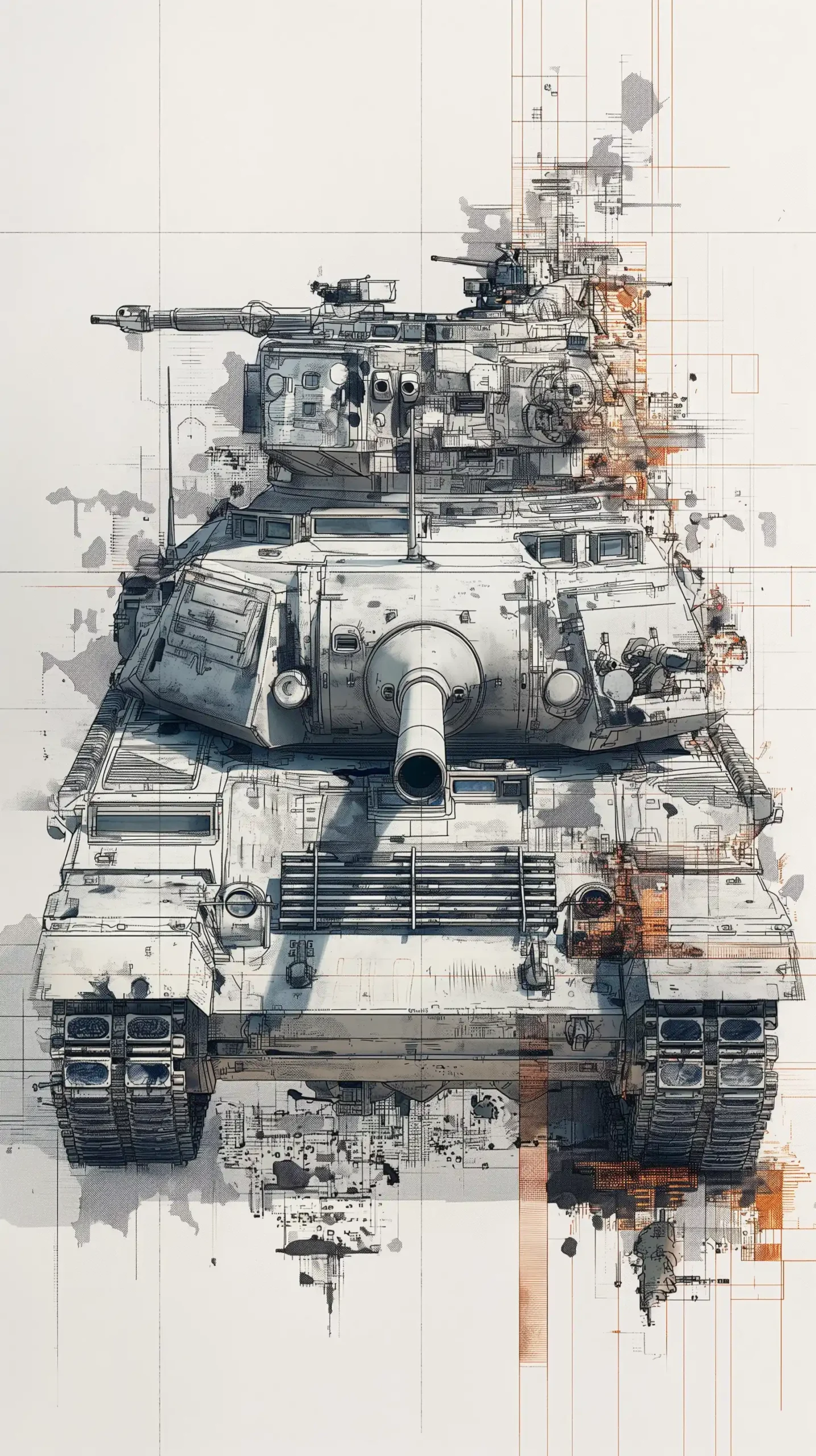 Tiger Tank Mike Campau Midjourney提示词