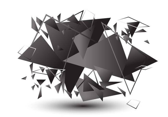 矢量碎玻璃效果