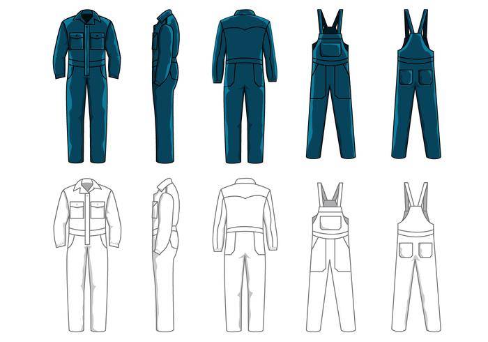 矢量工作安全工作服