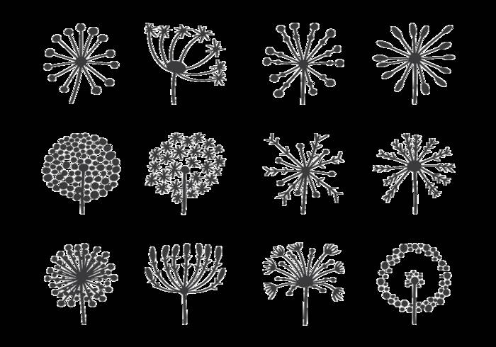 Blowball图标矢量