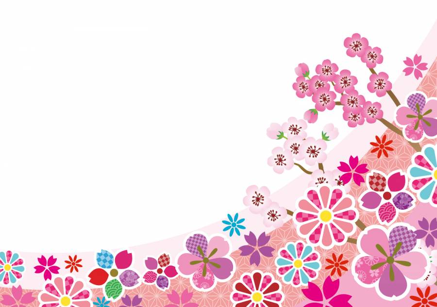 华丽的花框架