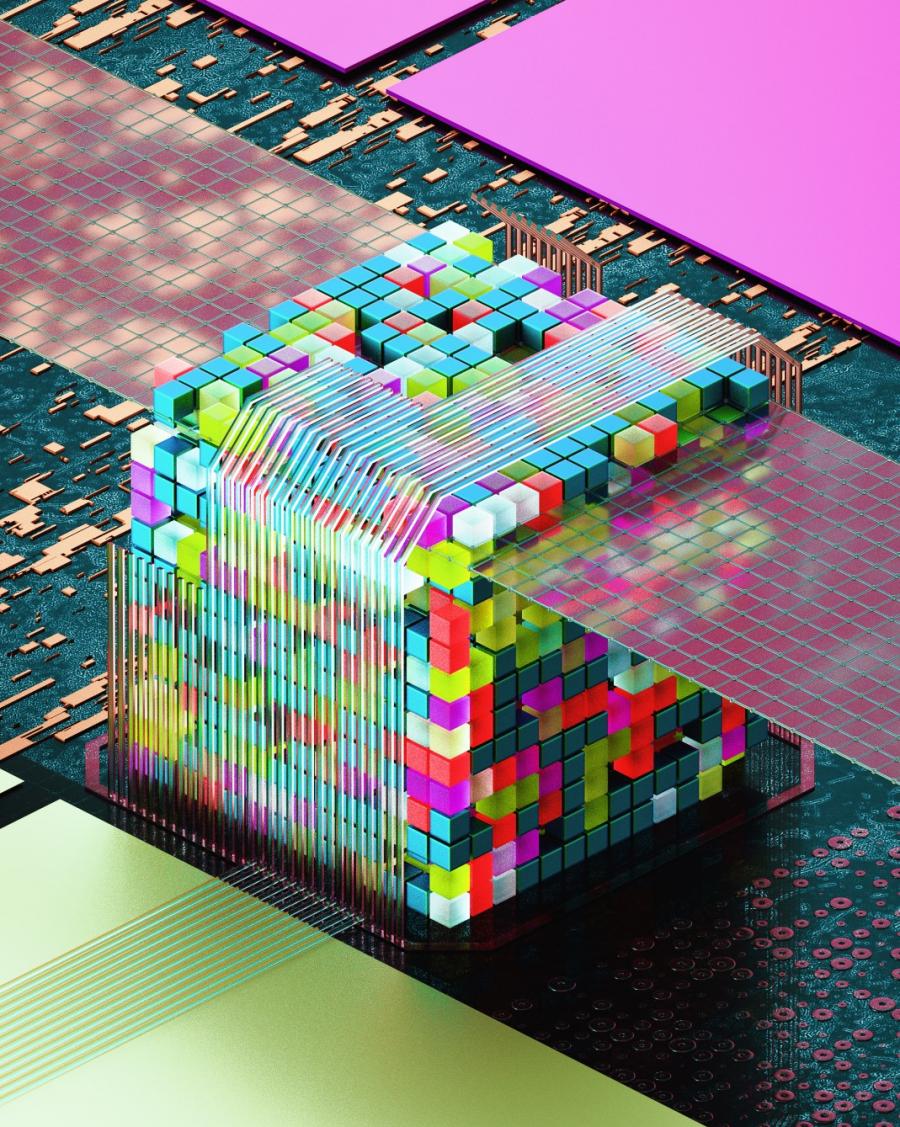 680个C4D工程文件680套国外史诗级科技场景源文件未来智能模型设计素材