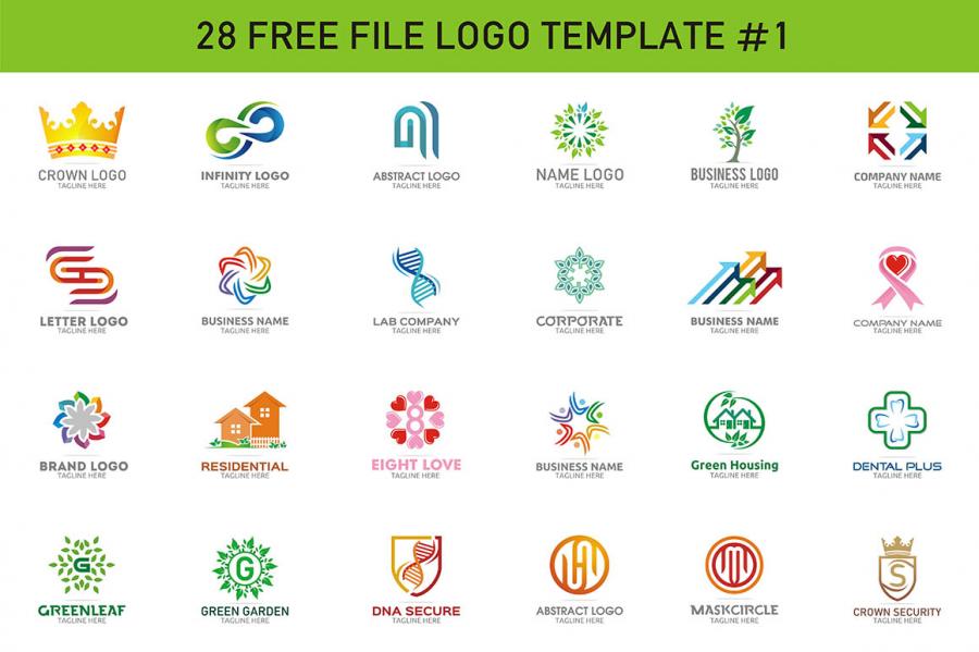 28个免费标志设计28 Free Logo Designs - NicePSD 优质设计素材下载站