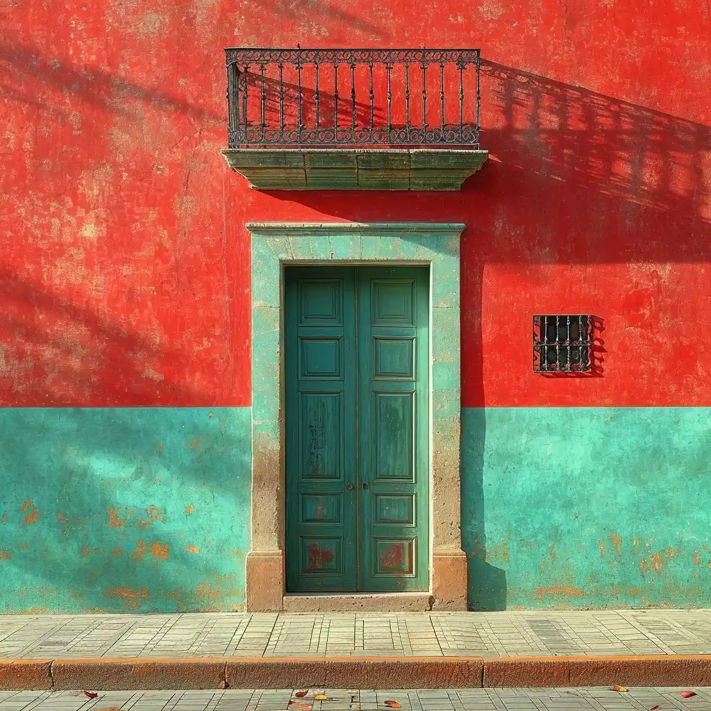 Spanish Pre-Columbian Church Impressionistic Minimalism Midjourney提示词