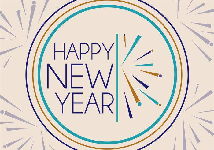 免费新年矢量