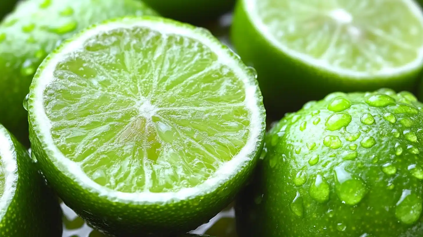 Macro Citrus Slice Texture Midjourney提示词