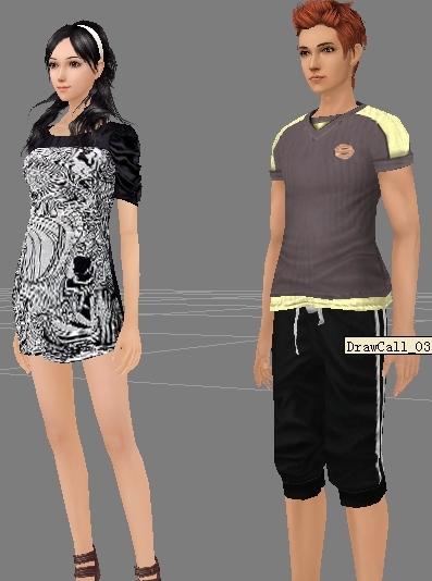 3d时尚造型男女