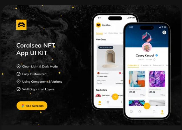 CoralSea NFT UI KIT