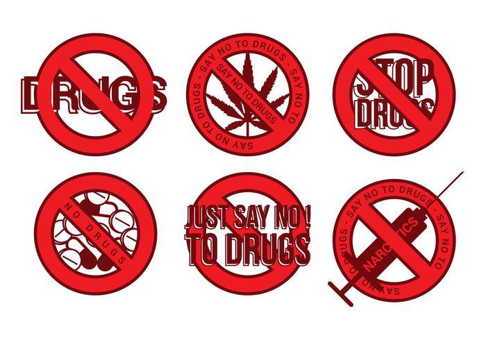 没有药物图标矢量