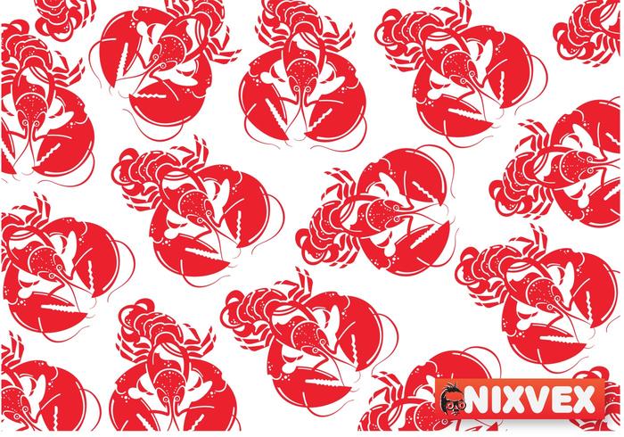 NixVex龙虾免费矢量