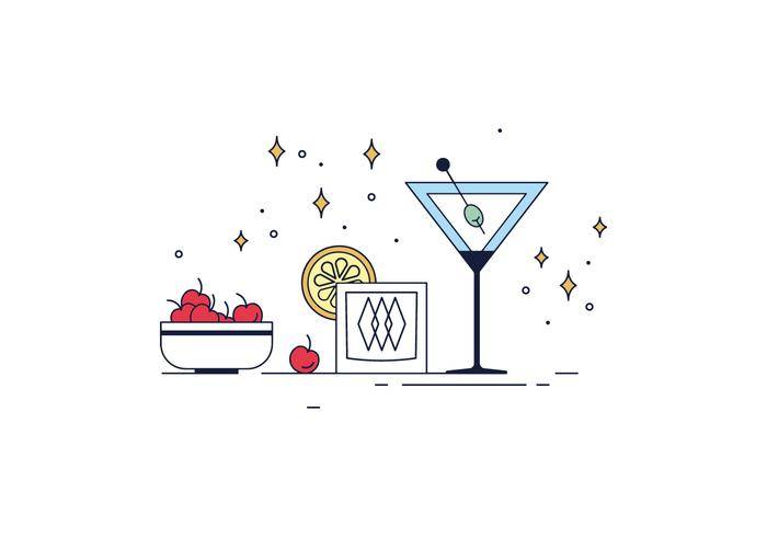 免费的鸡尾酒矢量