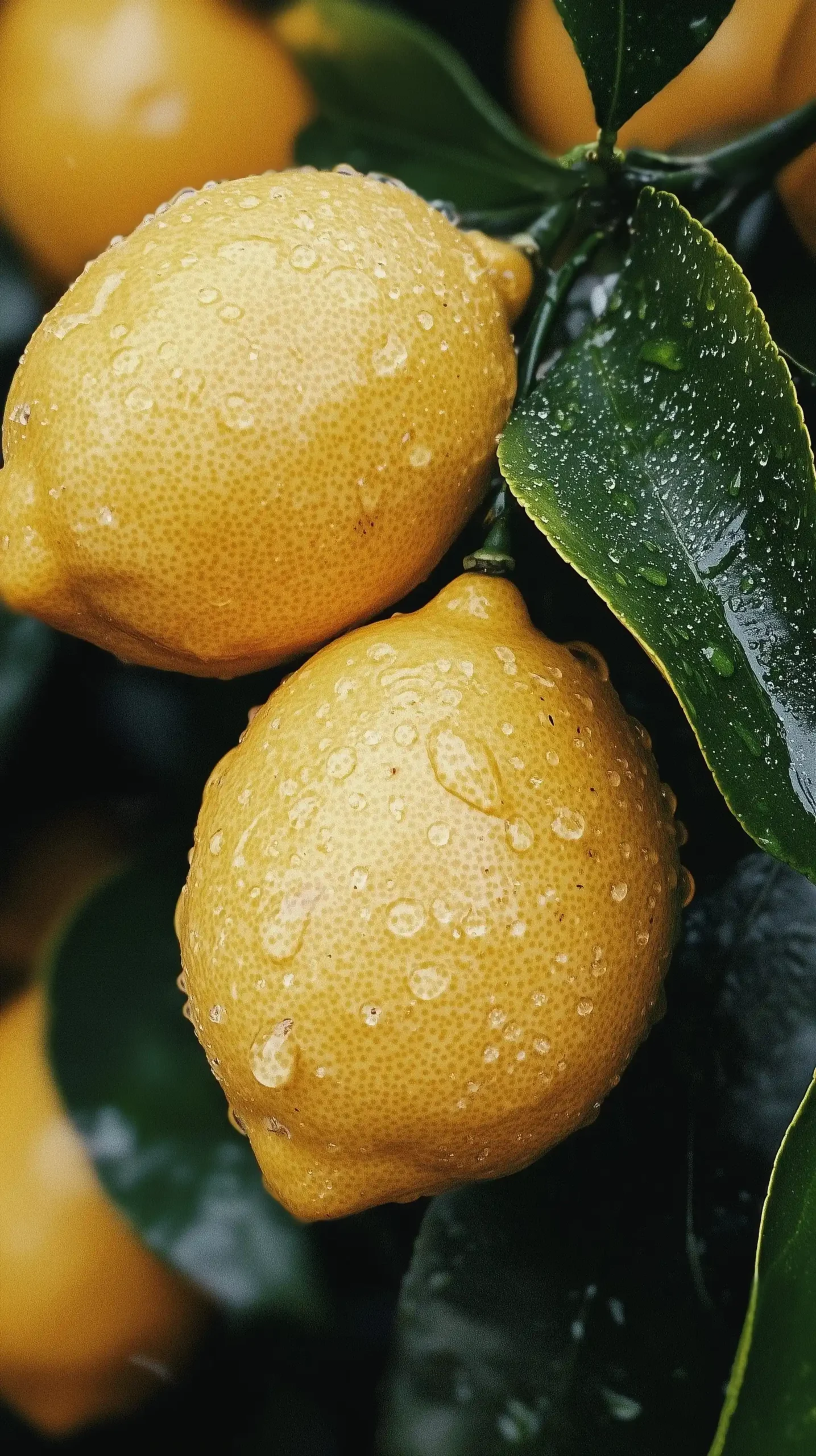 Organic Lemons in Detail Midjourney提示词