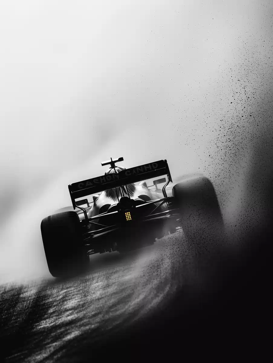 Cinematic F1 Speed Distortion Midjourney提示词