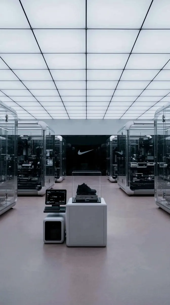 Athletic Research Laboratory Interior Midjourney提示词