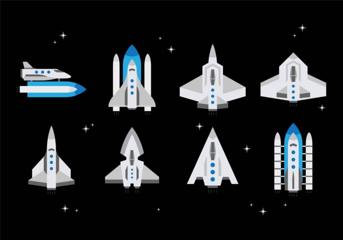 Starship免费矢量