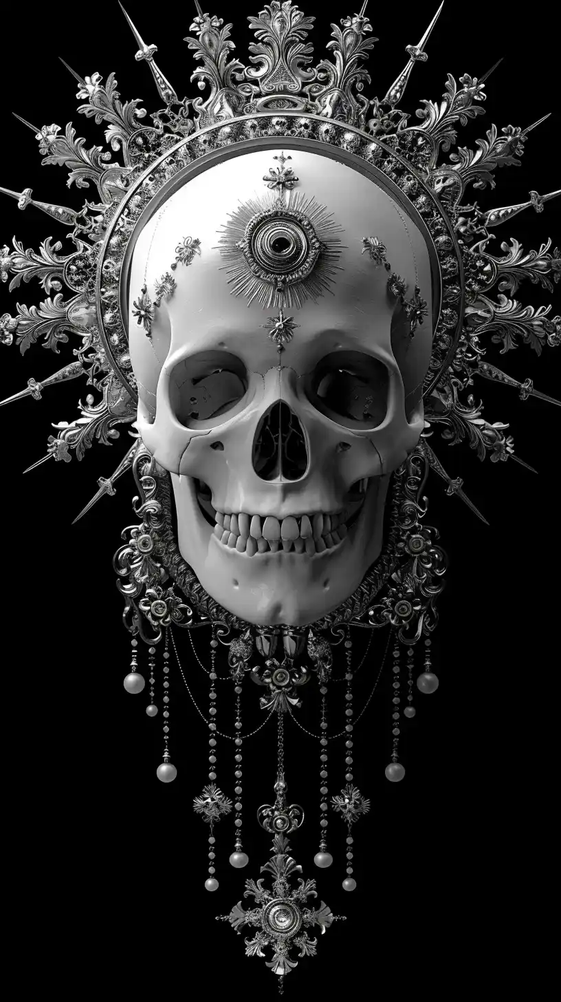 Spiritual Gothic T-Shirt Design Midjourney提示词