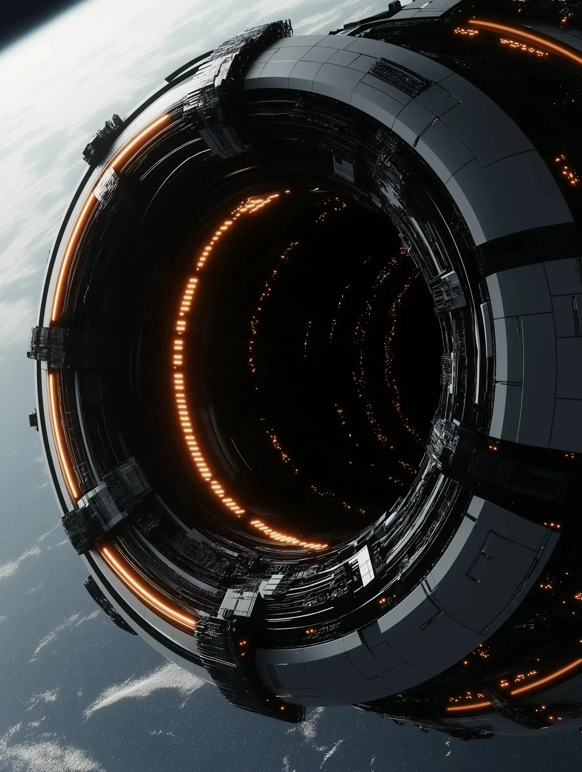 Vortex Wormhole in Space Midjourney提示词