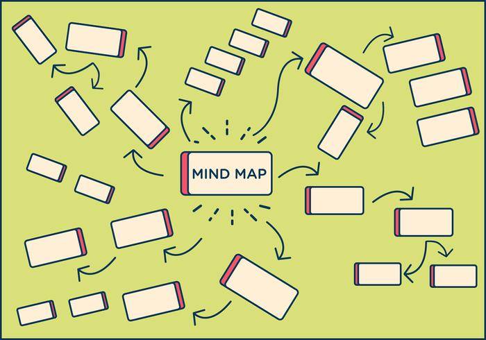 免费MIND MAP元素矢量