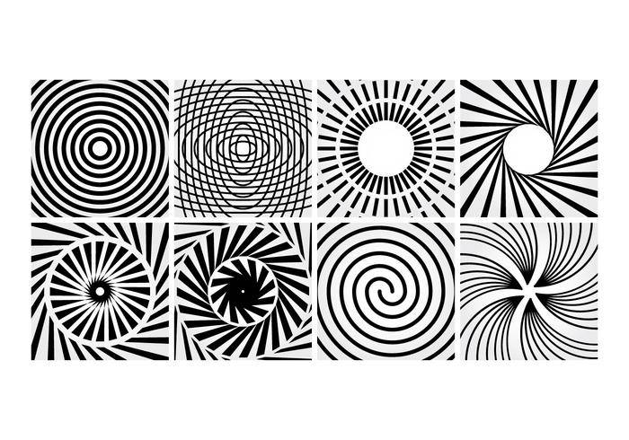 免费的螺旋线矢量
