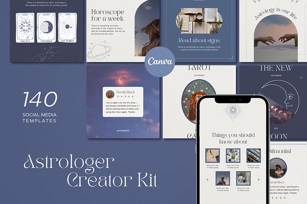 Astrologer Instagram Creator Canva