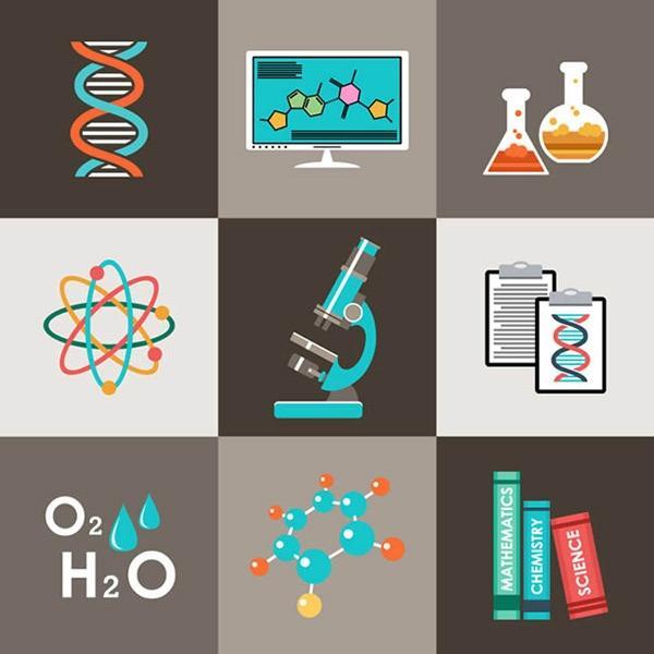 科学实验元素