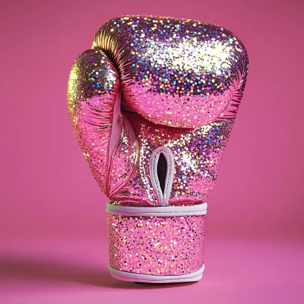 Disco Ball Boxing Glove Midjourney提示词