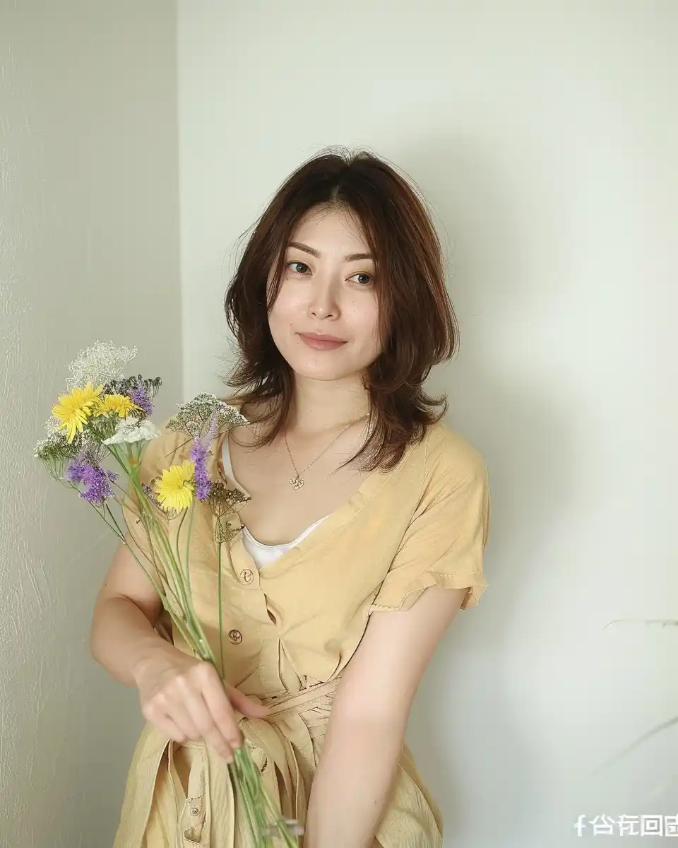 Raw Woman Portrait Midjourney提示词