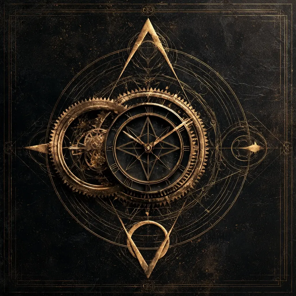Clockwork Style Sigil Midjourney提示词