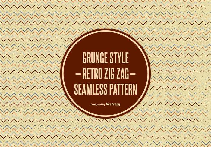 Grunge风格之字形图案