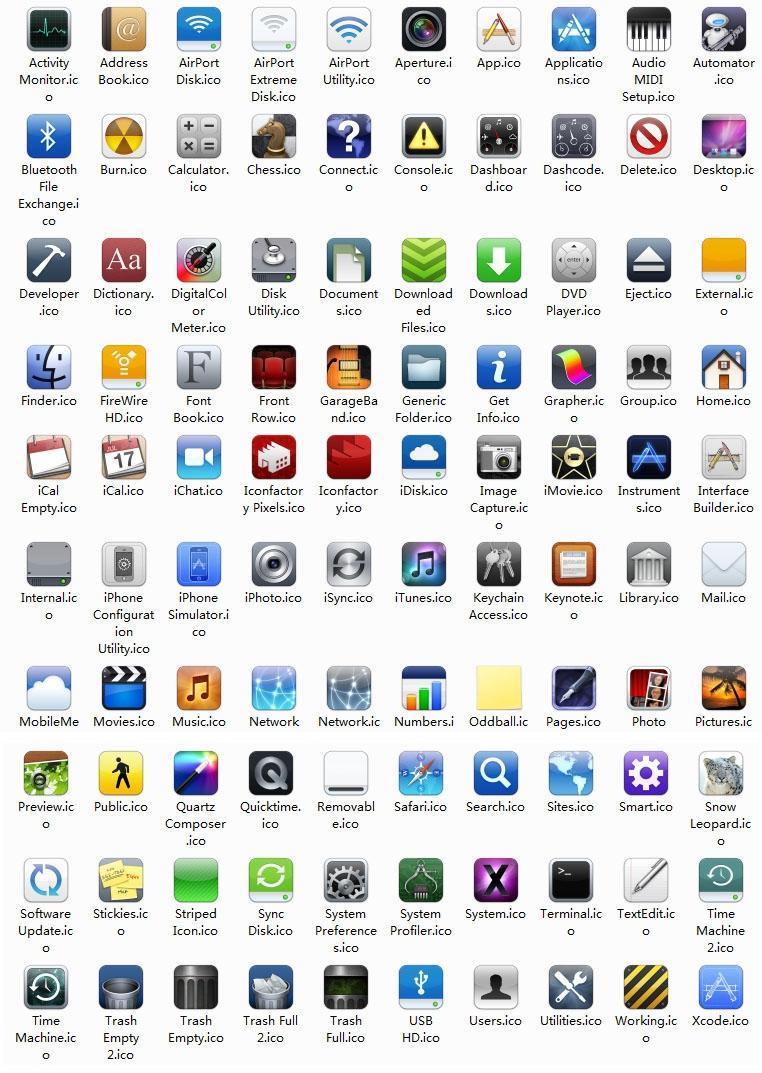 Iphone图标100枚