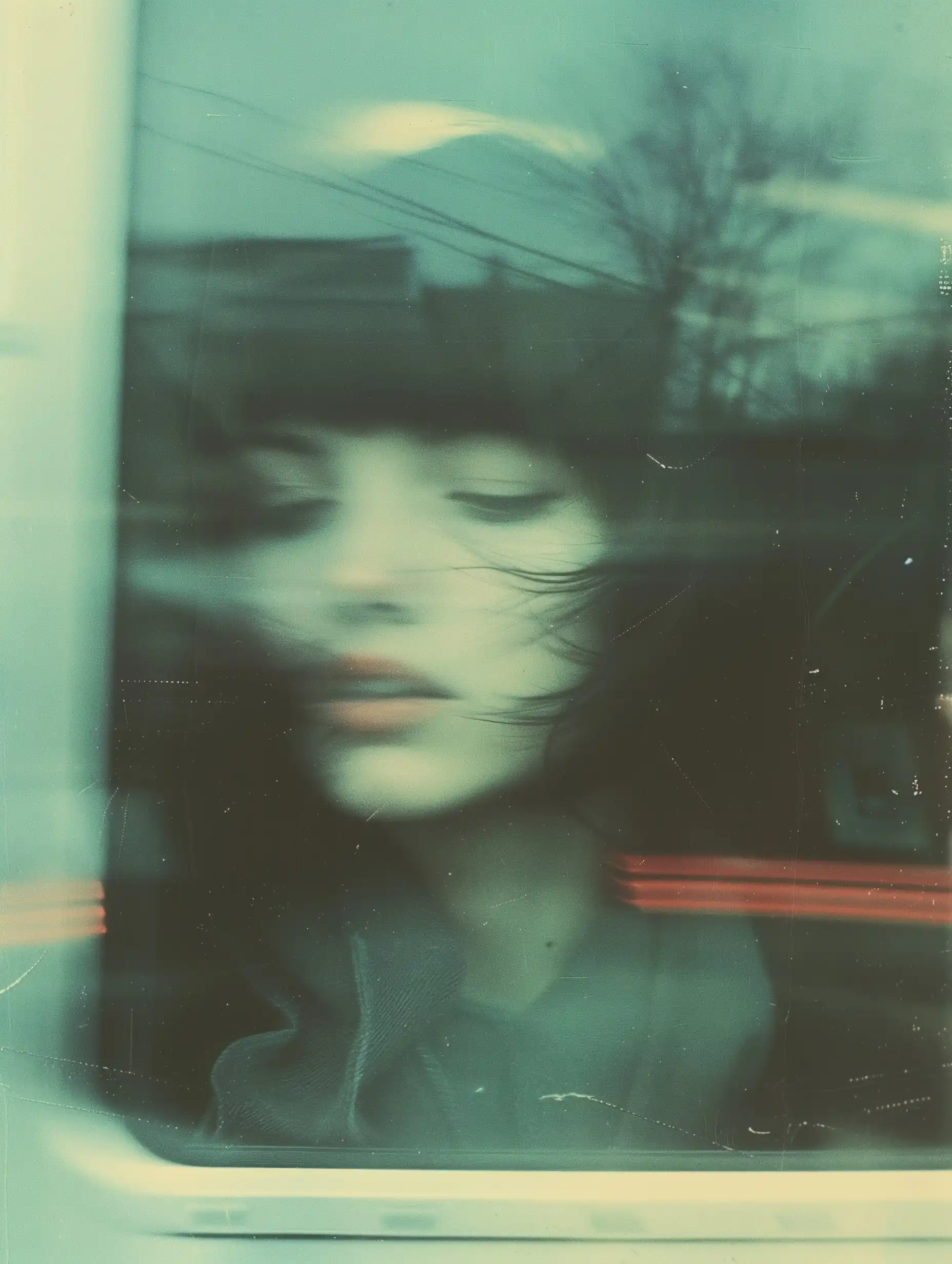 Brazilian Woman Subway Polaroid Midjourney提示词