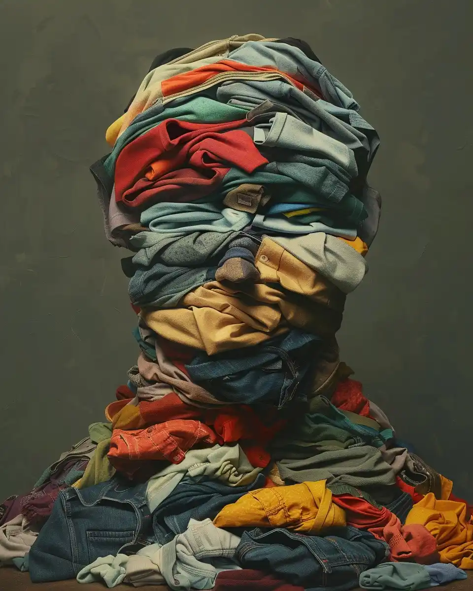 Clothes Head Chaos Midjourney提示词