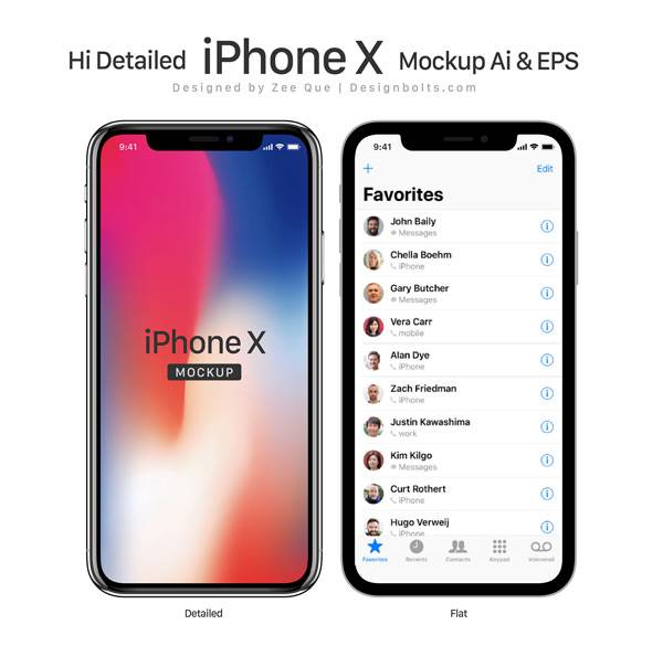 iPhoneX样机