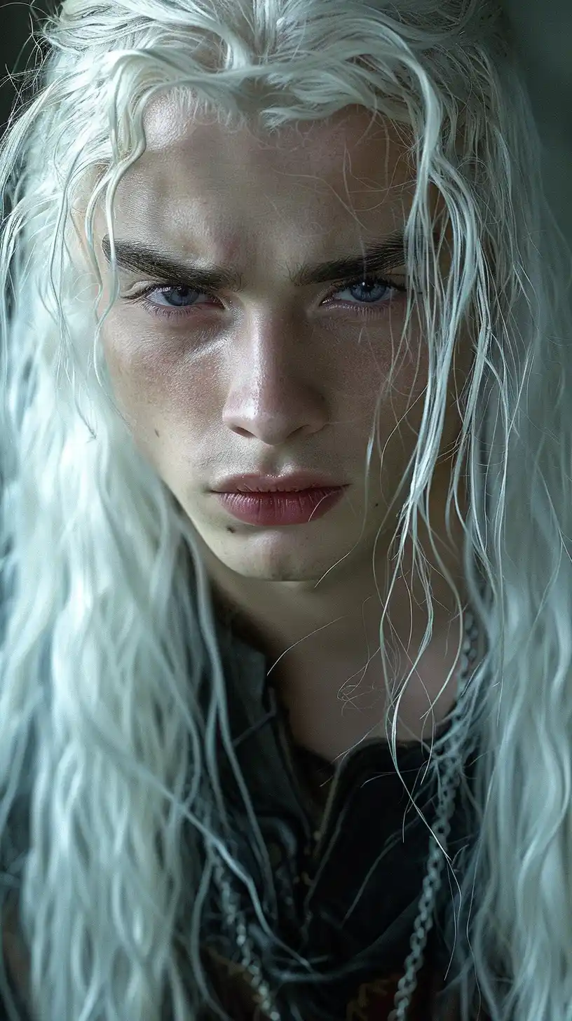 Regal Targaryen Prince Portrait Midjourney提示词