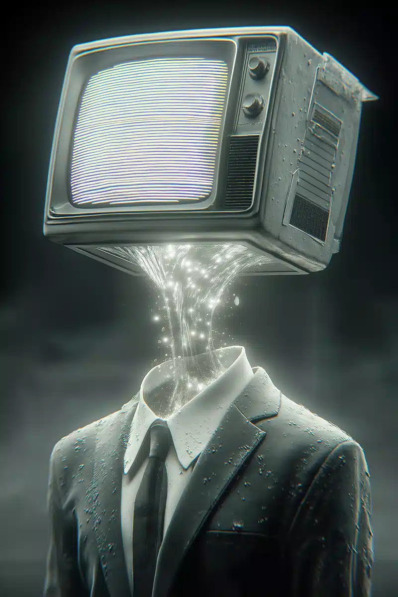 Surreal Retro Man Galaxy Midjourney提示词