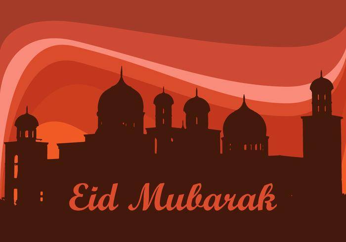 EID AL-MUBARAK免费矢量