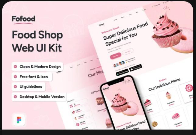 Fofood - Food Shop Web UI Kit