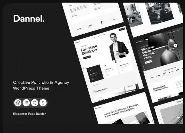 Dannel - Portfolio & Creative Agency WordPress Theme