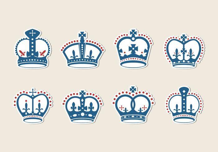 免费英国皇冠矢量