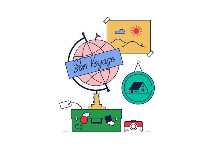 免费旅行矢量