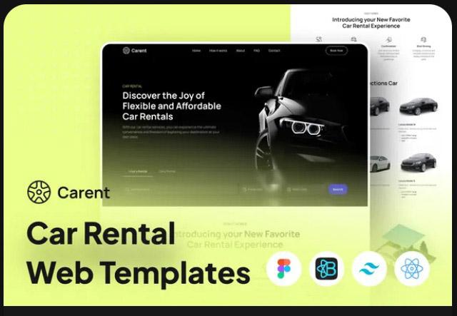 Carent - Car Rental Web Templates