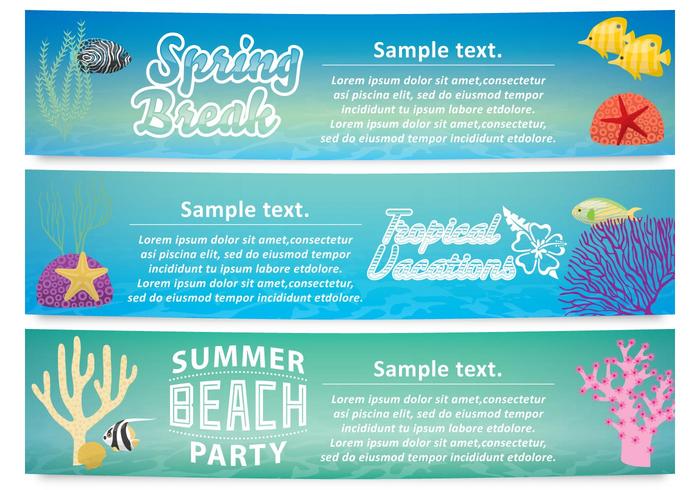 水下的横幅