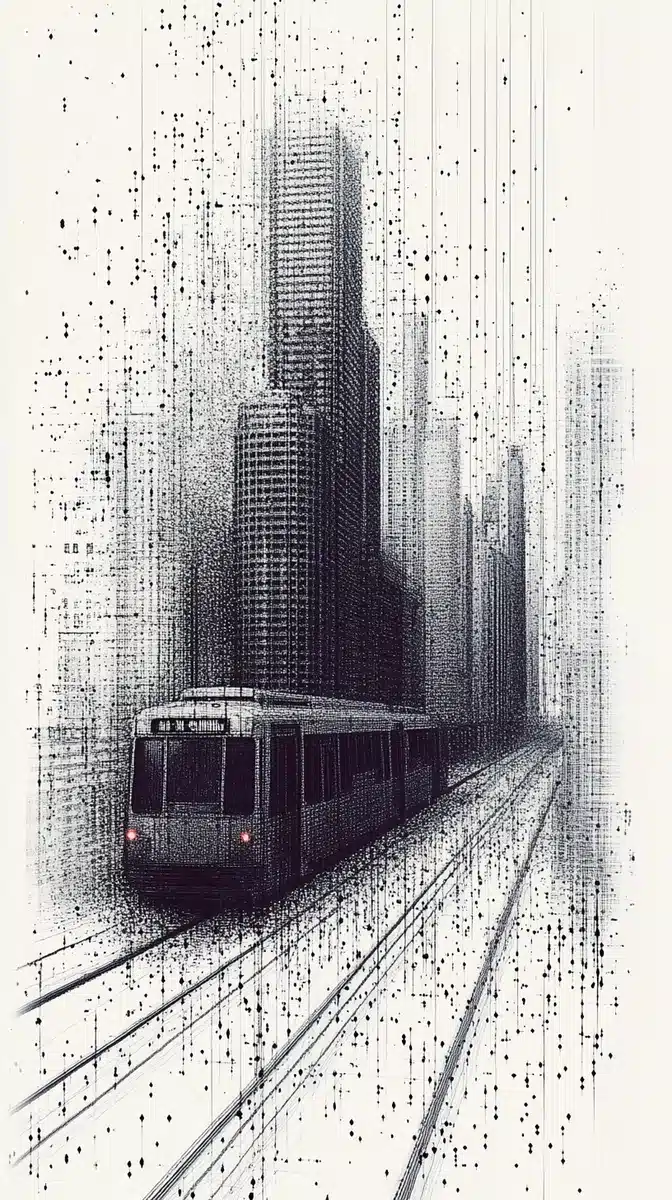 Intricate Chicago Life Digital Art Midjourney提示词