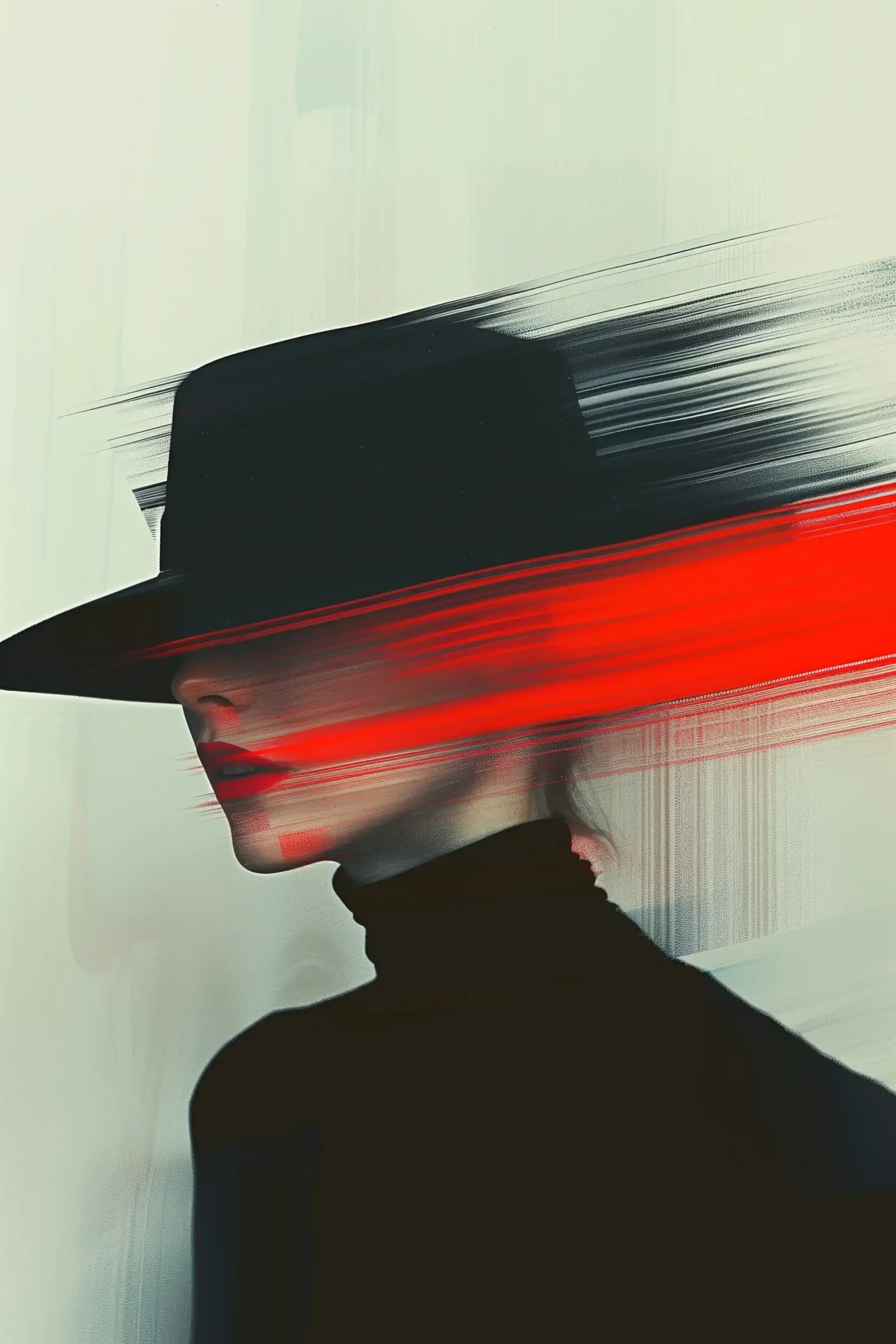 Pixelated Identity Portraits Midjourney提示词