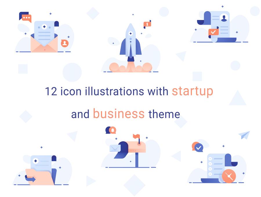 Business illustration pack