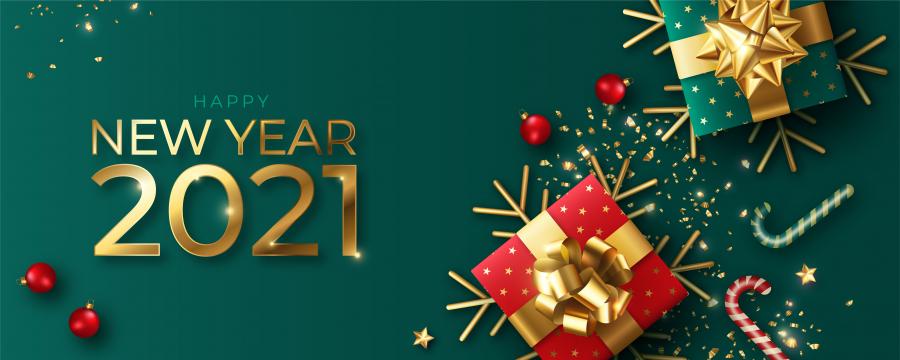 15款2021年新年数字矢量素材打包下载