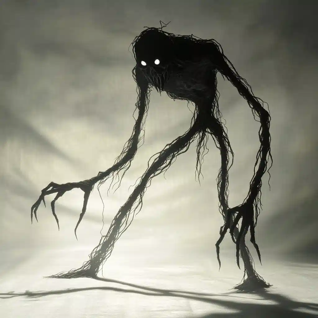 Shadowy DD Monster Form Midjourney提示词