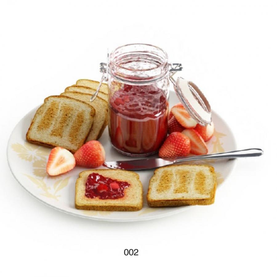 食品2&nbsp;3D素材
