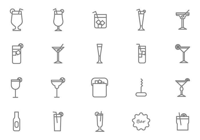 免费的Mocktail矢量